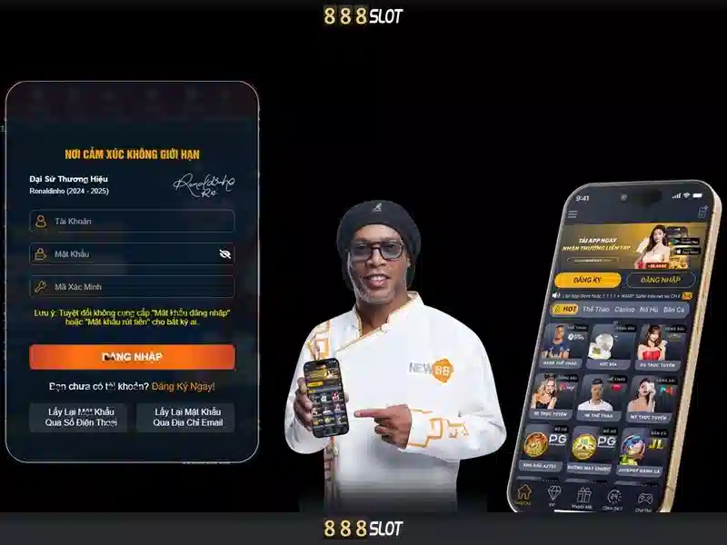 Nạp tiền và rút tiền tại 888SLOT